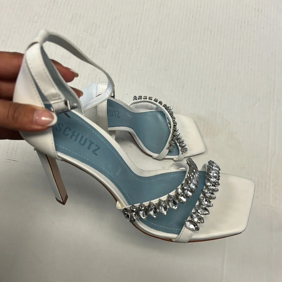 Schutz Linsey rhinestone heels - Picture 7 of 7